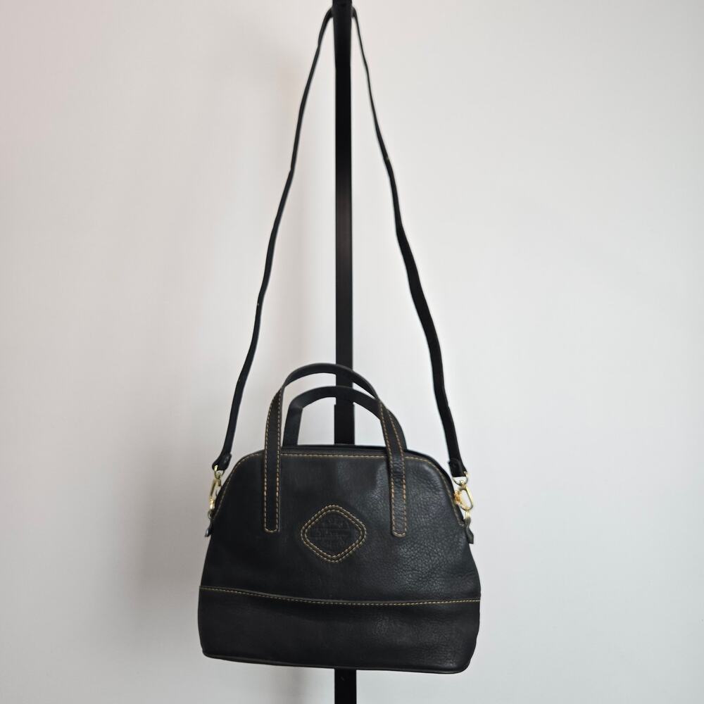 D'Luciano Pebbled Leather Mexican‎ Top Handle Shoulder Bag Purse Y2K
